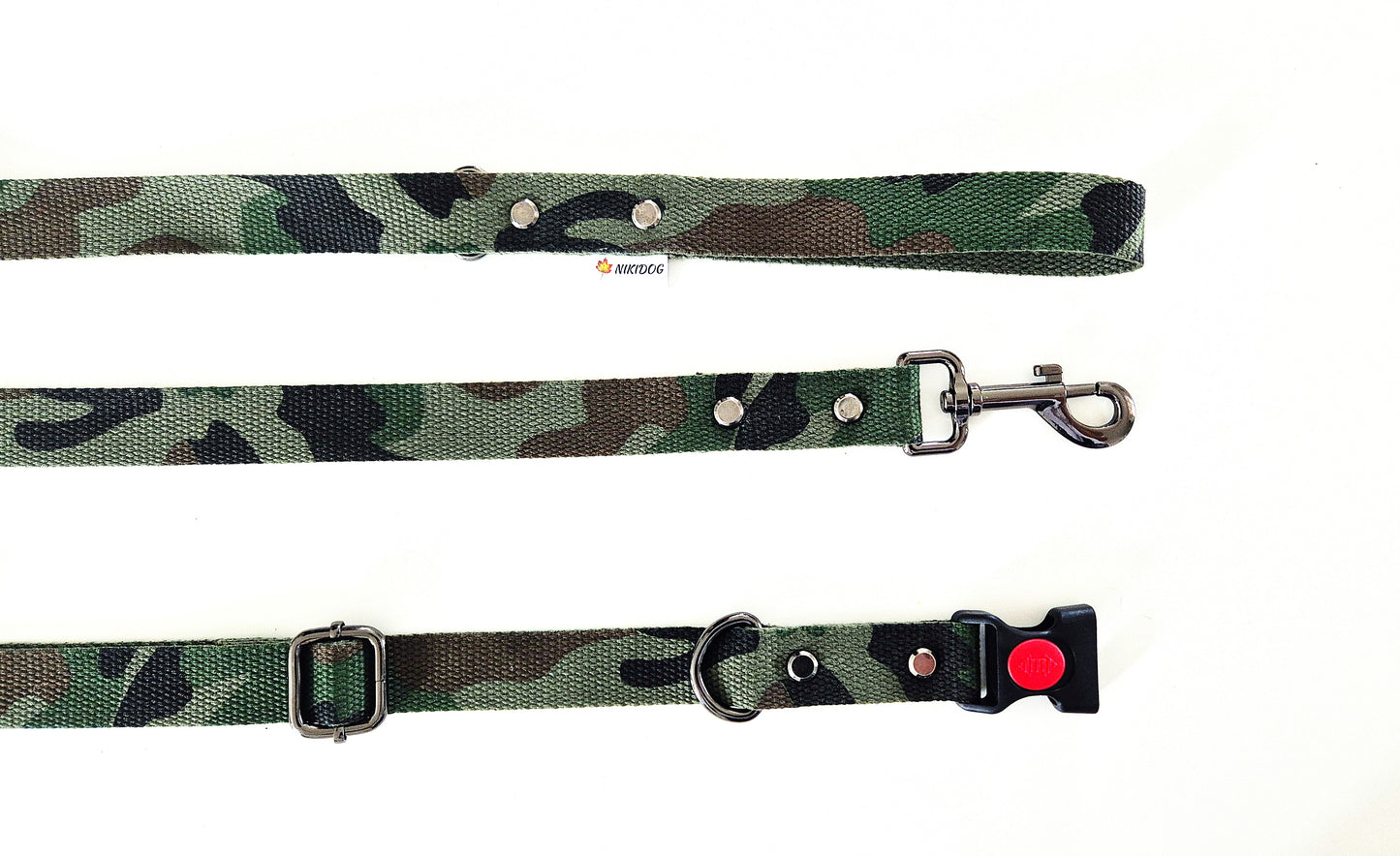 Laisse + collier Agent secret