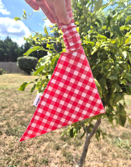 Bandana Vichy Rouge