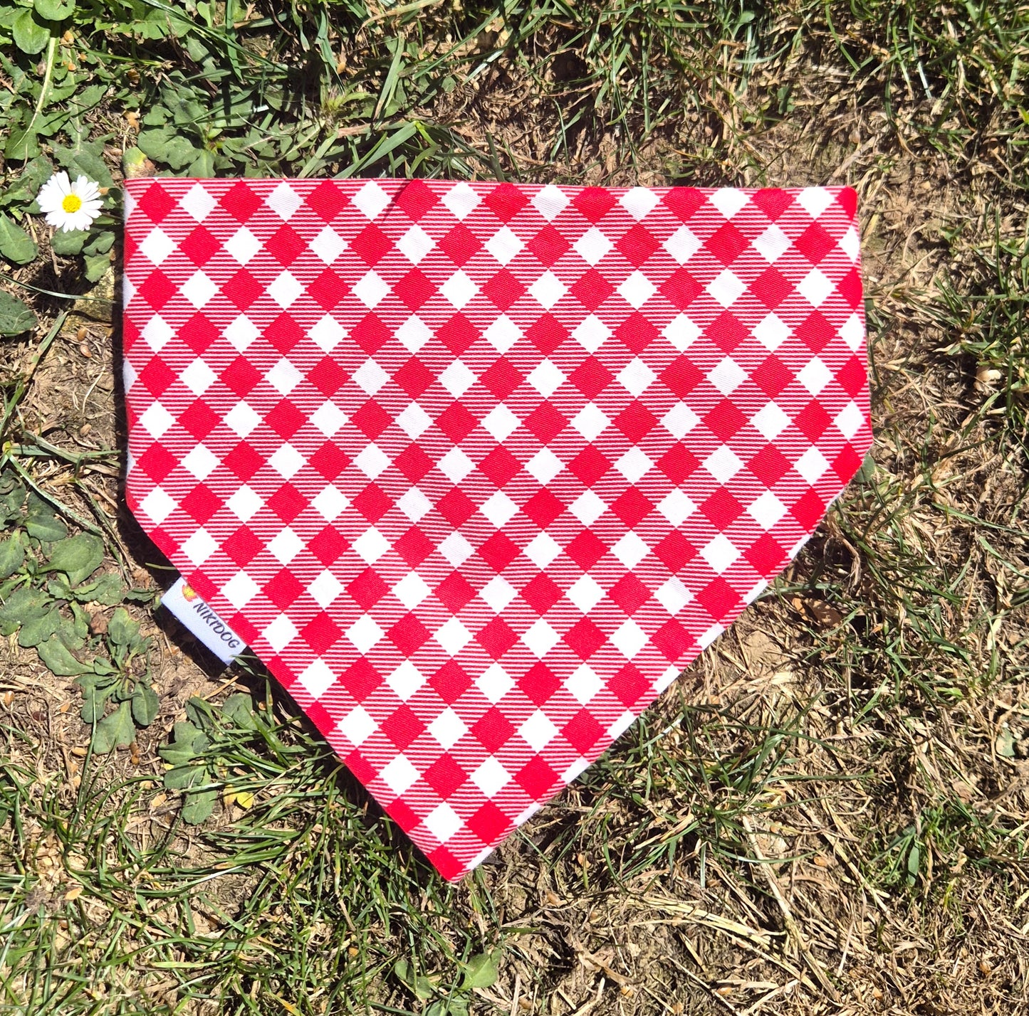 Bandana Vichy Rouge